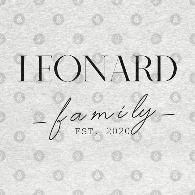 Leonard Family EST. 2020, Surname, Leonard by ProvidenciaryArtist